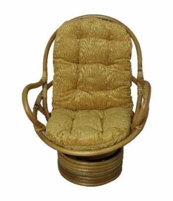 SWIVEL ROCKER кресло-качалка, ротанг №4 в Кормиловке - kormilovka.mebel54.com | фото